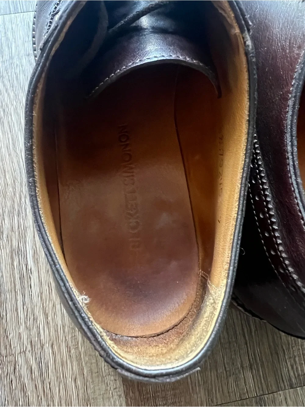Beckett Simonon Dark Brown Cap-Toe Oxford Dress Shoes